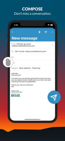 Carbonio Mail для iOS — скриншот 4