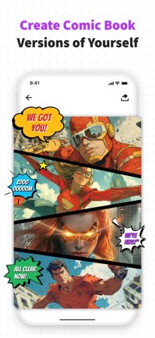 Cartoonify: AI Тун Лицо для iOS — скриншот 3