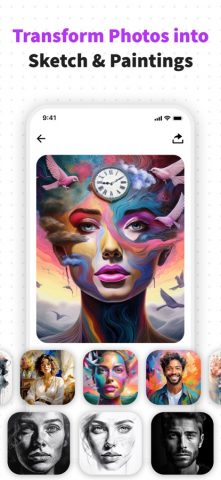 Cartoonify: AI Тун Лицо для iOS — скриншот 4