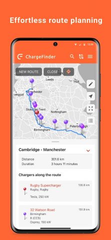 ChargeFinder: EV Charging для Android — скриншот 3
