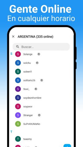 Chat Argentina для Android — скриншот 2