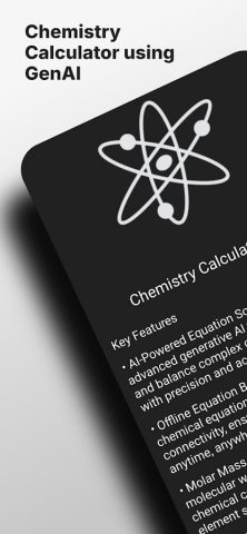 Chemistry Calculator AI Solver для Android — скриншот 1