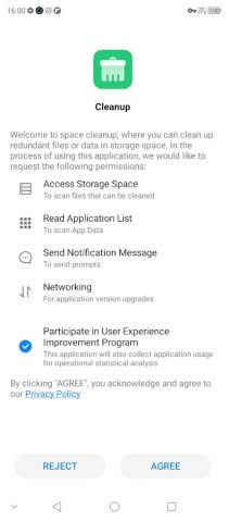 Cleanup для Android — скриншот 1