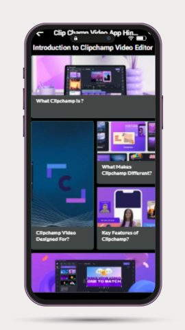 Clip Champ Video App Hints для Android — скриншот 1