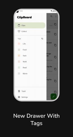 Clipboard — Copy Paste & Notes для Android — скриншот 4