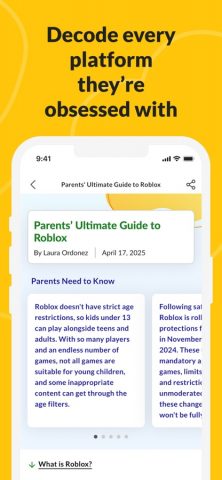 Common Sense Media для iOS — скриншот 2