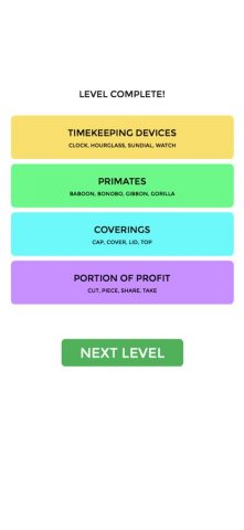 Connect Words — Puzzle Game для iOS — скриншот 3