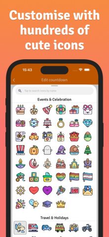 Countdown to Anything! для iOS — скриншот 4
