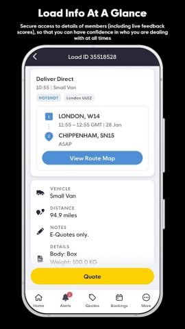 Courier Exchange для Android — скриншот 3
