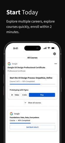 Coursera: развивайте карьеру для iOS — скриншот 5