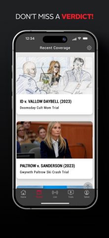 Court TV для iOS — скриншот 1