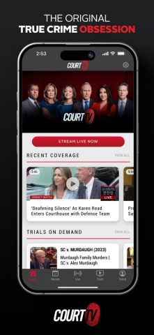 Court TV для iOS — скриншот 2