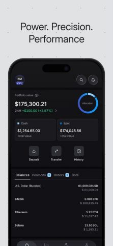 Crypto.com Exchange для iOS — скриншот 1