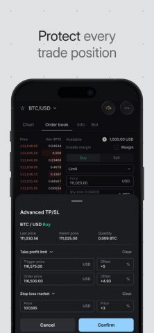 Crypto.com Exchange для iOS — скриншот 3