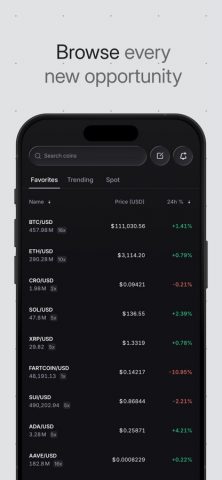 Crypto.com Exchange для iOS — скриншот 4