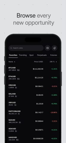 Crypto.com Exchange для Android — скриншот 4