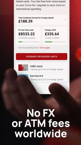 Curve Pay — Wallet & Cashback для Android — скриншот 4