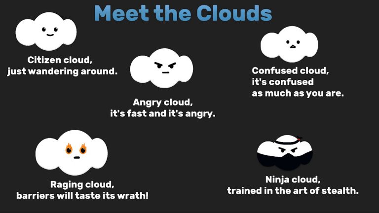 Cute Cloud Game для Android — скриншот 1