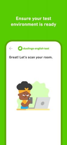 DET — Duolingo English Test для iOS — скриншот 4