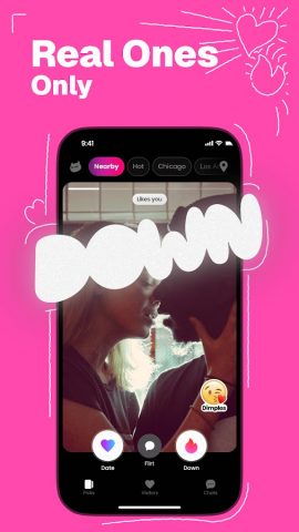 DOWN: The Casual Dating App для Android — скриншот 1