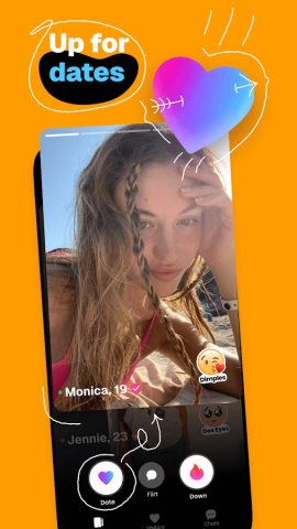 DOWN: The Casual Dating App для Android — скриншот 5