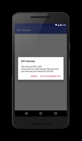 DPI Checker для Android — скриншот 1