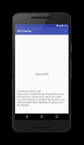 DPI Checker для Android — скриншот 2