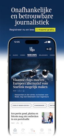De Tijd для Android — скриншот 1