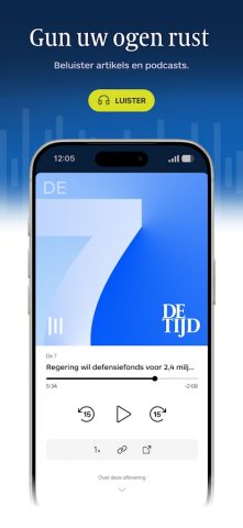 De Tijd для Android — скриншот 3