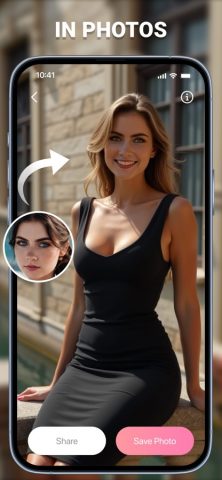 FusionFaces: Face Swap AI App для iOS — скриншот 3