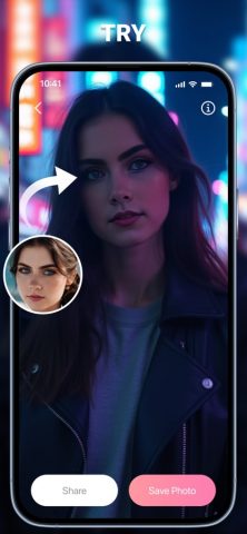 FusionFaces: Face Swap AI App для iOS — скриншот 4