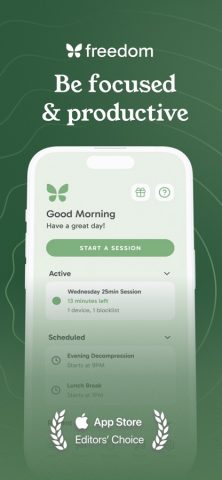 Deep Work & Study Timer для iOS — скриншот 1