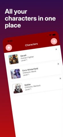 DnD 5e Character Keep для iOS — скриншот 2
