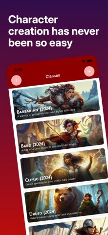 DnD 5e Character Keep для iOS — скриншот 4