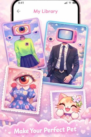 Dreamcore & Weirdcore Maker для Android — скриншот 1