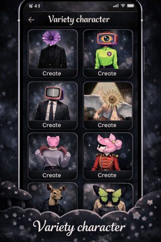 Dreamcore & Weirdcore Maker для Android — скриншот 5