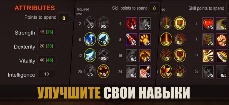 Dungeon Ward: рпг оффлайн для iOS — скриншот 4