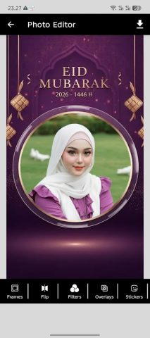 EID Mubarak Photo Frames 2026 для Android — скриншот 3