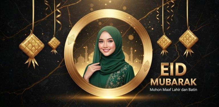 EID Photo Frame 2026 для Android — скриншот 1