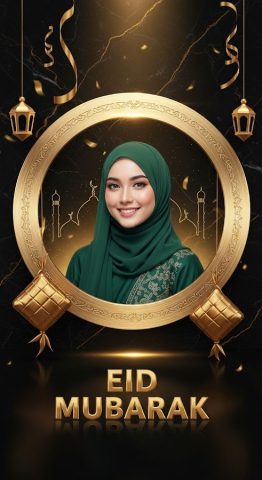 EID Photo Frame 2026 для Android — скриншот 2