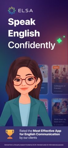 ELSA Speak — English Learning для iOS — скриншот 1