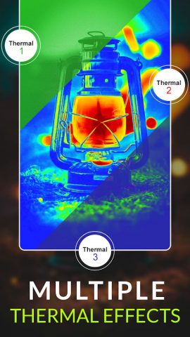 Эффект тепловизора для Android — скриншот 4