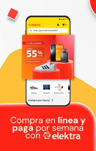 Elektra: compras en línea для Android — скриншот 1