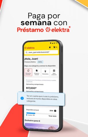 Elektra: compras en línea для Android — скриншот 3