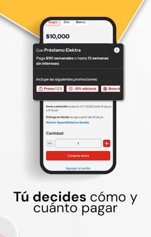 Elektra: compras en línea для Android — скриншот 4