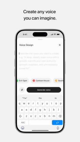 ElevenLabs: AI Voice Generator для Android — скриншот 5