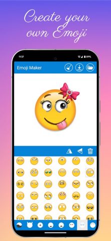 Emoji Creator — Custom Emojis для Android — скриншот 2