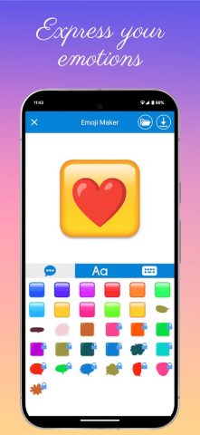 Emoji Creator — Custom Emojis для Android — скриншот 4