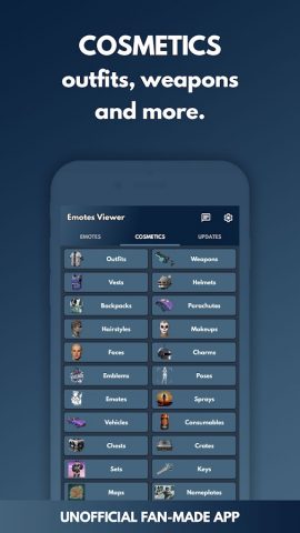 Emotes Viewer for PUBG (BGMI) для Android — скриншот 4