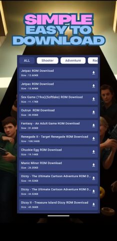 Emulator Rom Downloader 2026 для Android — скриншот 3